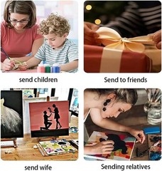 Paint by Numbers Kit DIY Canvas Painting Set for Adults Kids Home Decor Gift DIY