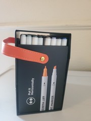 Shuttle Art 101 Colors Alcohol Markers, 101 Colors Dual Tip Art Marker Set