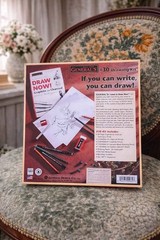 Vintage Learn To Draw Now Set Kit#30 By Generals Graphite & Charcoal Complete!