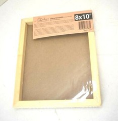 DaVinci Wood Panel Pro Medium Textured Gesso Panel Paint 8″ X 10″ 3/4″ Thickness