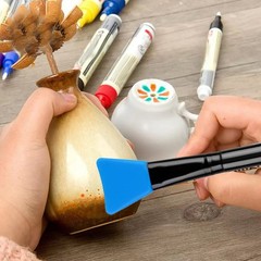 16 Pcs Silicone Magic Brushes,Reusable Silicone Epoxy Resin Applicator Sticks…