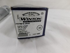 Winsor and Newton Winton Oil Color Paint Payne’s Grey Tube 200 ml 6.75 oz