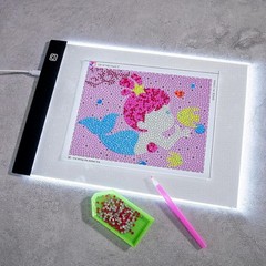 A5 LED Copy Board Light Tracing Box,Diamond Painting Light Pad, Light Tracing Bo