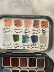 Daniel Smith Primatek Watercolor Set 10 Quarter Pans gorgeous colors