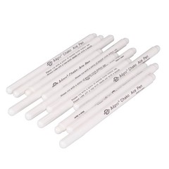 Clobeau Fabric Marker Pen, Water Soluble, Air Erasable, 12PCS White Marking Pen