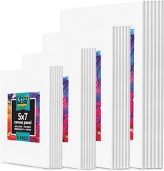Lienzos Para Pintar: Paquete De 24 Paneles De Lienzo Para Pintura Artistica …