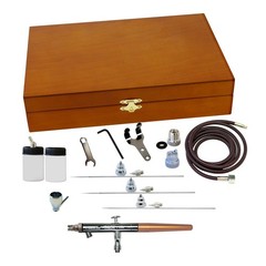 Paasche Airbrush Double Action in Wood Case