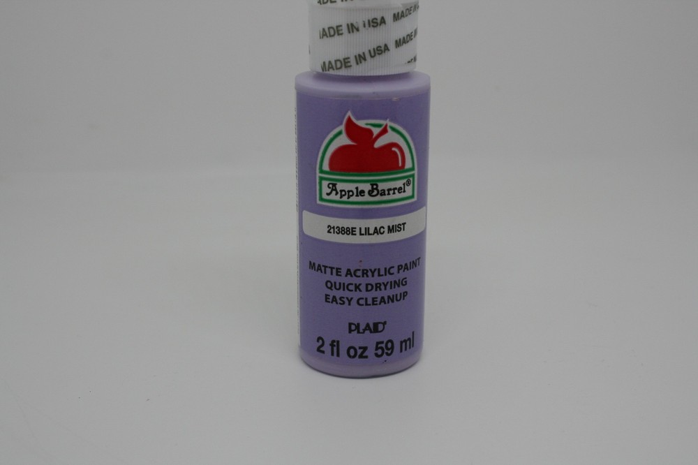 Apple Barrel Acrylic Paint Craft 2 oz Matte Lilac Mist