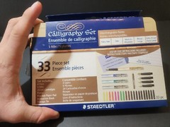 Staedtler Calligraphy 33 Piece Set – 4 Pens – 5 Nibs – 20 Ink Cartridges