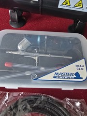 Master Airbrush Air Compressor TC-326T Air Tank Master Brush New No Box