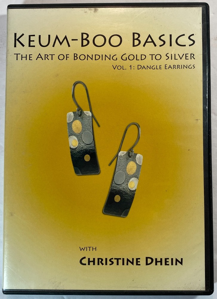 Keum-Boo Basics: Art of Bonding Gold to Silver Vol 1 – Dangle Earrings, DVD 2006