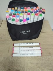 Wellokb Markers Pack of 60 Markers