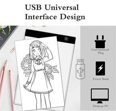 Led Drawing Copy Pad 3 Level Dimmable Board Table Animation Painting Educational