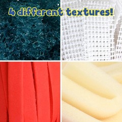 READY 2 LEARN Textured Art Tools – Set of 4 – Jumbo Paint Brush Kitchen