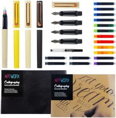 Calligraphy Pens Set – Introductory Caligraphy Writing & Hand Lettering Kit -…
