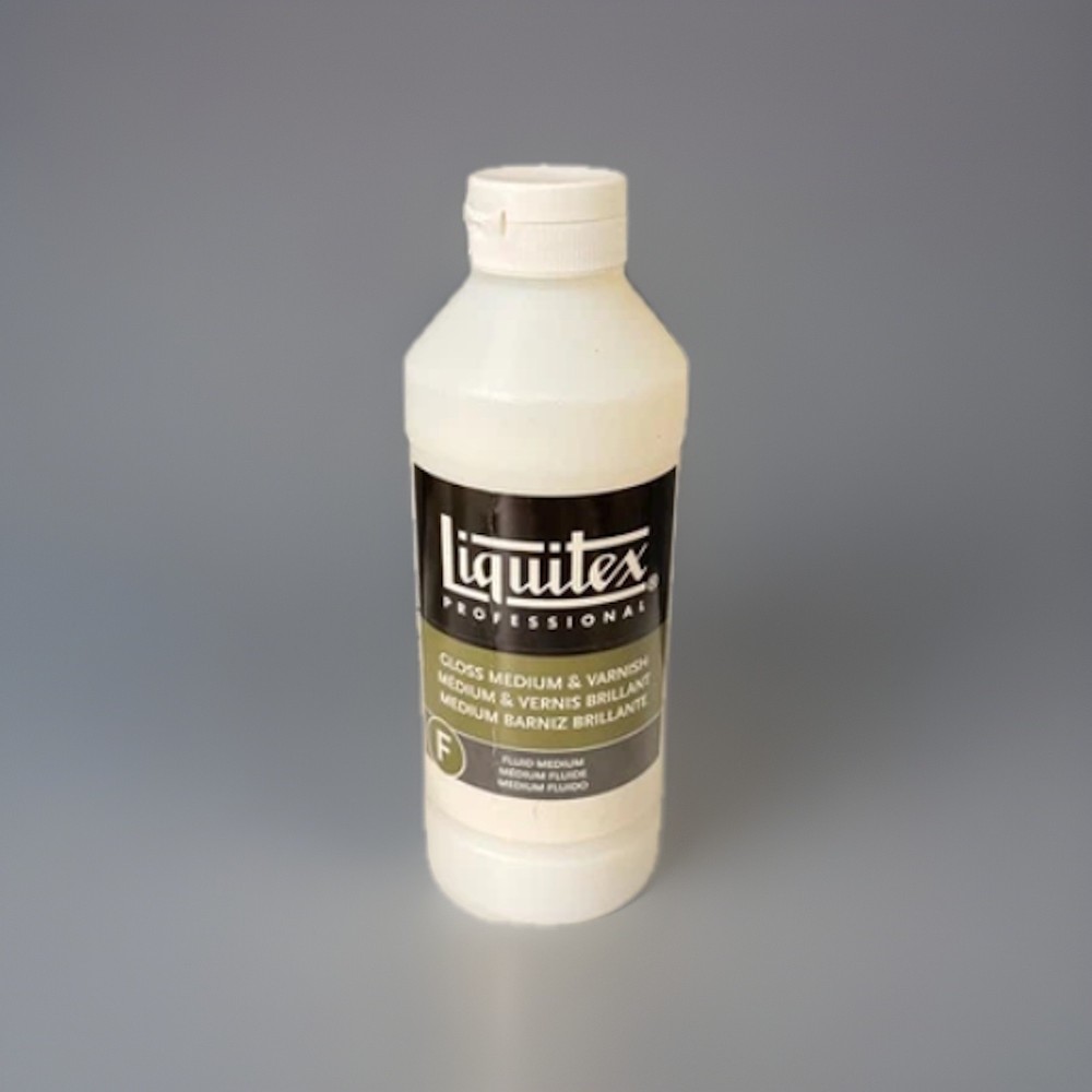 Liquitex Professional Gloss Medium & Varnish 473 ml Bottle For Acrylic Paints