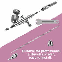 0.2/0.3/0.5mm Airbrush Nozzle Needle Replacement Parts for Airbrushes Spray Gun