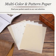 10Pcs A4 Mulberry Paper Sheets for Calligraphy, Black Silk 8.3″ x 11.7″