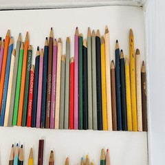 Lot Of 120 Colored Pencils Mixed Empire Dual Color Coloray Pedigree Prismacolor+