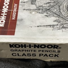Toison d’Or Graphite Pencil Artist Set Class Pack, 24 Each Degree, 144 Pencils