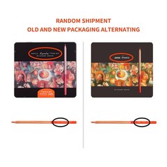 Renoir 3100 Series 48 Colors OilBased Colored Pencils Set 3.7mm Thick Core