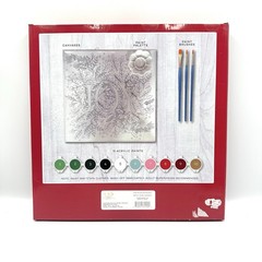 Paint Your Own “Joy” Paint By Number Kit Christmas Holiday Craft Project NEW