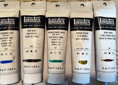 Liquitex Lot 10 TUBES Heavy Body Acrylic Paint 2oz New SHIPS FREE Never Opened