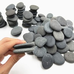50PCS Painting Rocks DIY Rocks Flat & Smooth Kindness Rocks for Arts Crafts D.