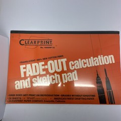 Clearprint 1000HP-10 Fade-Out Isometric Vellum Pad 11×17 50 Sheets