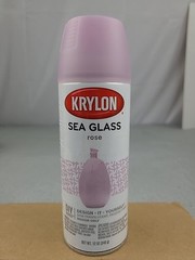 1x Krylon K09051000 Sea Glass Spray Paint Rose 12 oz
