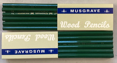 24 Musgrave Wood Drawing Drafting Pencils 1200 7H Unigraph – 2 packs of 12