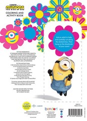 Minions Rise of Gru Despicable Me 48-Page Coloring and Small, Multicolor