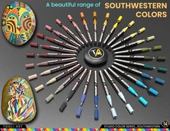 Tooli-Art 28 Southwestern Colors Acrylic Paint Pens Studio Color Series Markers