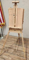 MEEDEN Solid Beech Wood Plein Air French Easel, Foldable & Spacious…