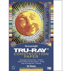 Tru-ray Sulphite Construction Paper – 12″ X 9″ – Gray (103027)