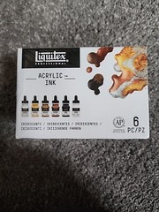 Liquitex Acrylic Ink Iridescents Set, 6pc