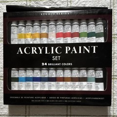 Studio Series Acrylic Paint Set 24 Colors New in box Artist Craft Paint