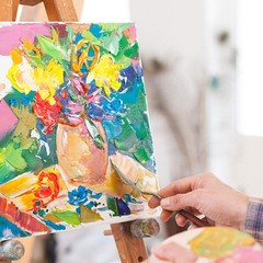 Pre Stretched Canvas 18×24 2 Pack Large Stretched Canvases for Painting Four …