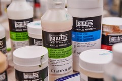 Clear Gesso Surface Prep Medium Acrylic Primer for Canvas Painting 4 oz