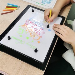 Durable A4 Drawing Light Pad with Adjustable Brightness – Perfect for Sketching