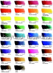 Mijello MWC-1534 Mission Gold Class Watercolor Paints 15ml X 34 Color