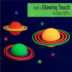 Glow In The Dark Paint Green 8 oz Luminous Neon Phosphorescent Acrylic Craft DIY