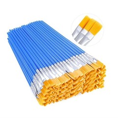 20-200Pcs Paint Brushes Set Nylon Hair for Acrylic Oil Watercolor Artists Kids
