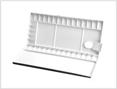 HEUNG IL Aluminum Watercolor Palette 35 Well AL 435 No.435 Metal 350 x 150 mm