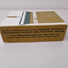 Vintage Printmasters SPEEDBALL Soft Rubber No. 64 Brayer 4 Inch Roller