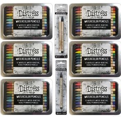 Ranger Ink Bundle – Tim Holtz Distress ALL available Watercolor Pencils 75