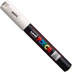 Extra Fine Tip Paint Markers – 2 White & Black for Artists and Crafters