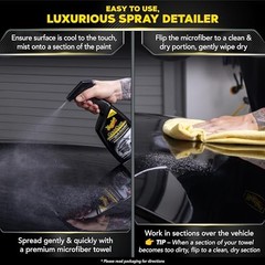Meguiar’s Gold Class High Gloss Premium Quik Detailer, High Lubricity
