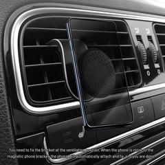Strong Magnetic Car Phone Holder, Car Phone Mount Holder, 360° Rotatable L-