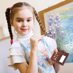 Ultimate Mini Watercolor Art Set for Travel – Beautifully Crafted & Versatile